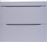 Style Line Тумба с раковиной Бергамо Мини 60 подвесная серая Люкс антискрейтч Plus